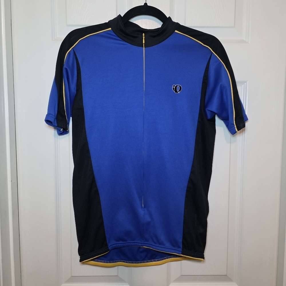 Pearl Izumi Jersey Mens M Blue Select Cycling Shirt Zip Lightweight